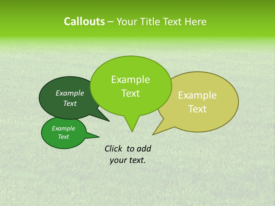 Nature Grow Landscape PowerPoint Template