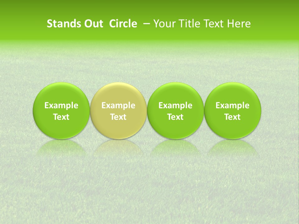 Nature Grow Landscape PowerPoint Template