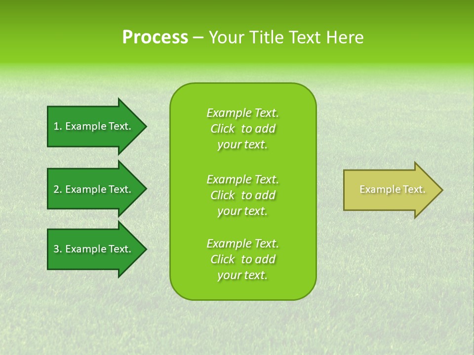 Nature Grow Landscape PowerPoint Template