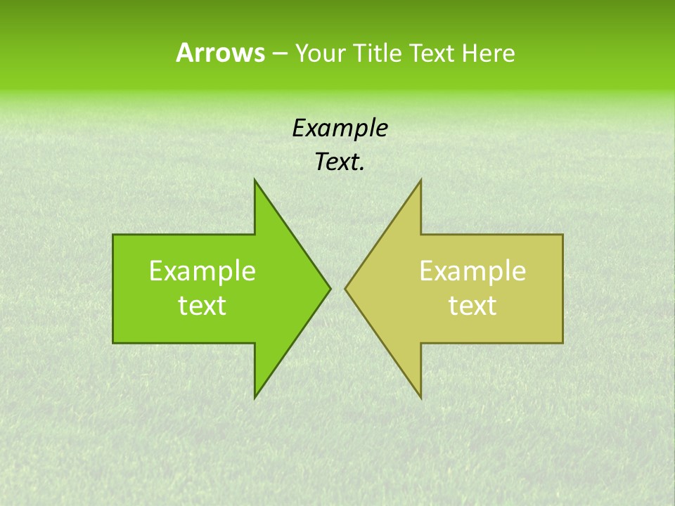 Nature Grow Landscape PowerPoint Template