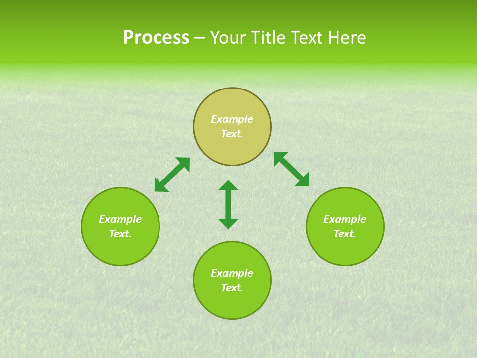 Nature Grow Landscape PowerPoint Template
