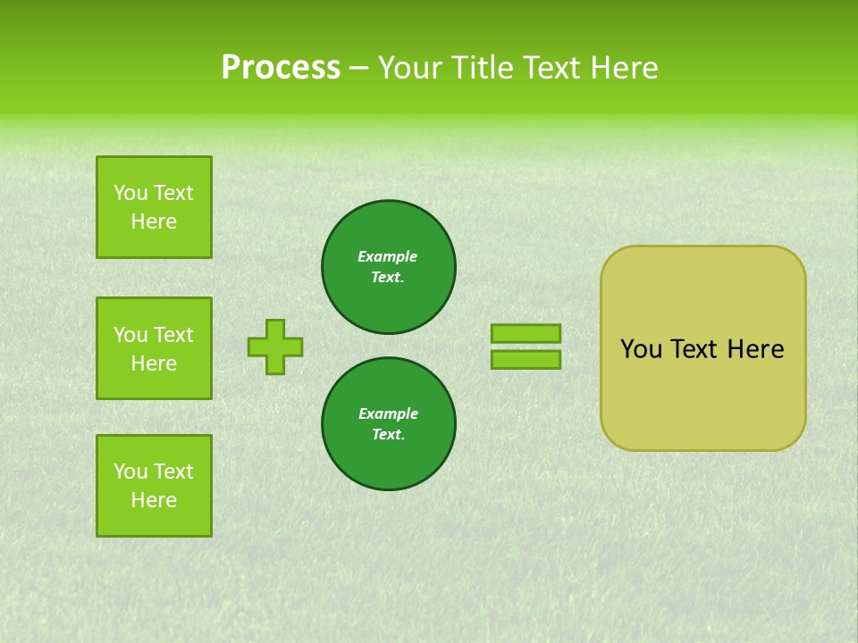 Nature Grow Landscape PowerPoint Template