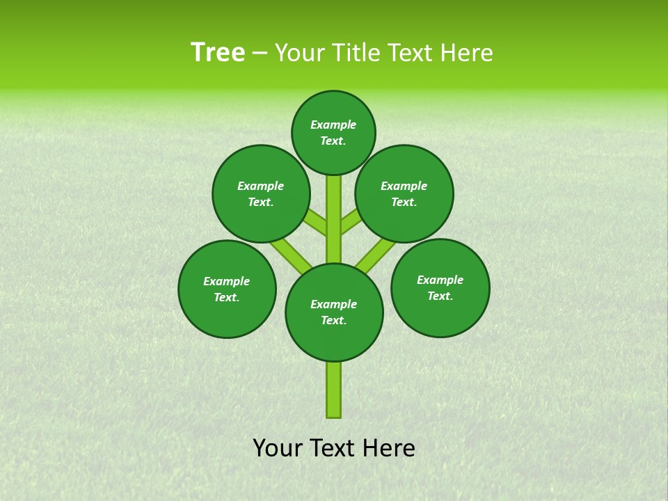 Nature Grow Landscape PowerPoint Template