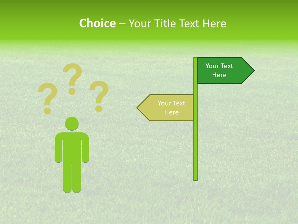 Nature Grow Landscape PowerPoint Template