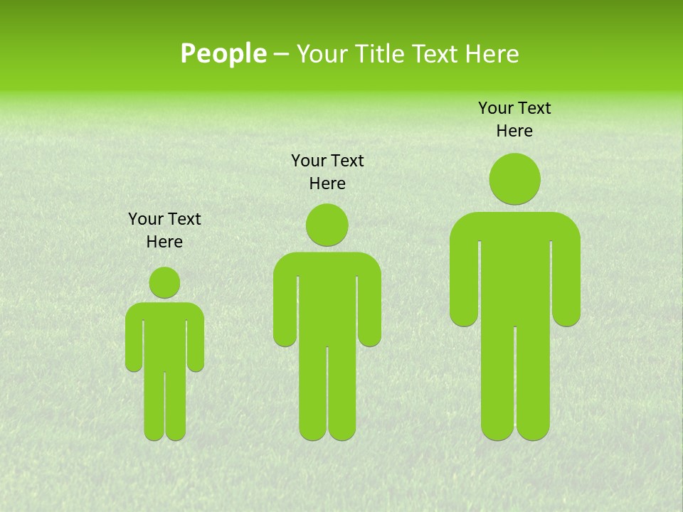 Nature Grow Landscape PowerPoint Template