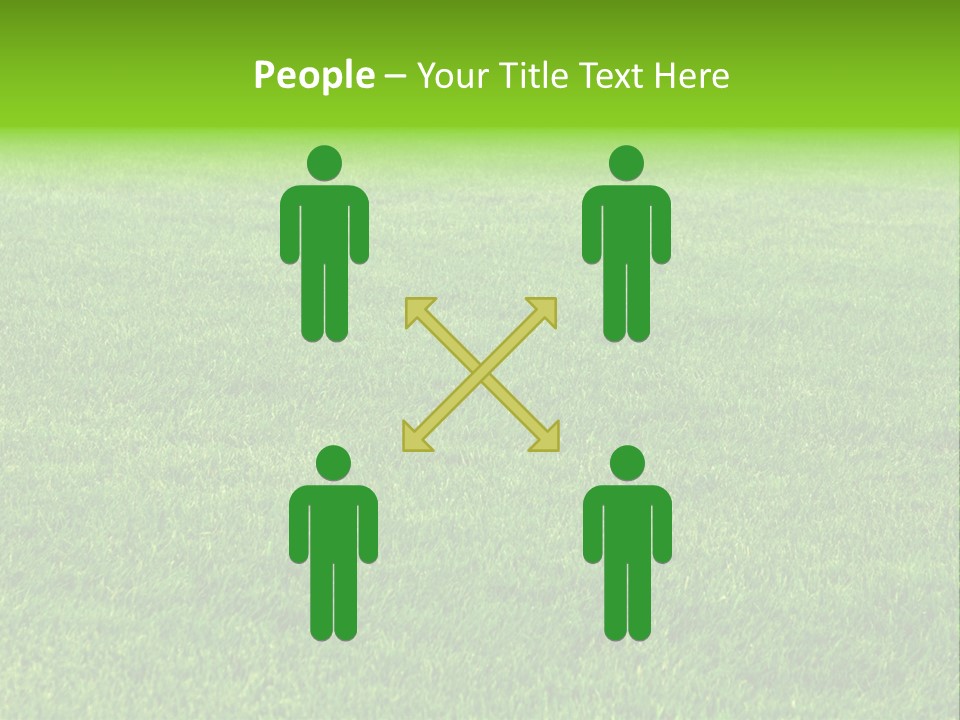 Nature Grow Landscape PowerPoint Template