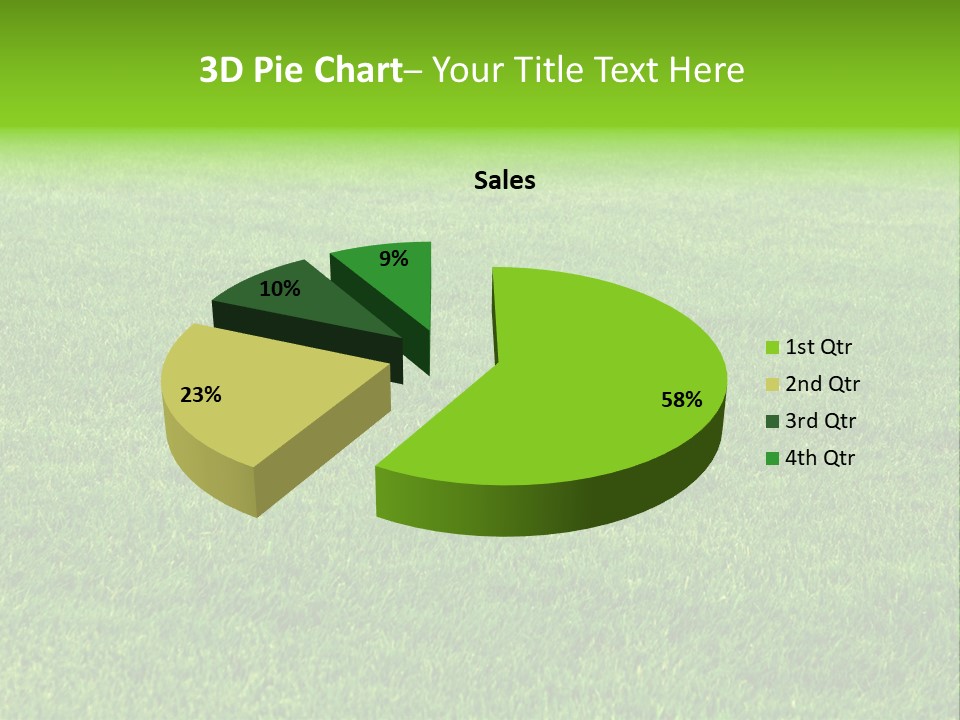 Nature Grow Landscape PowerPoint Template