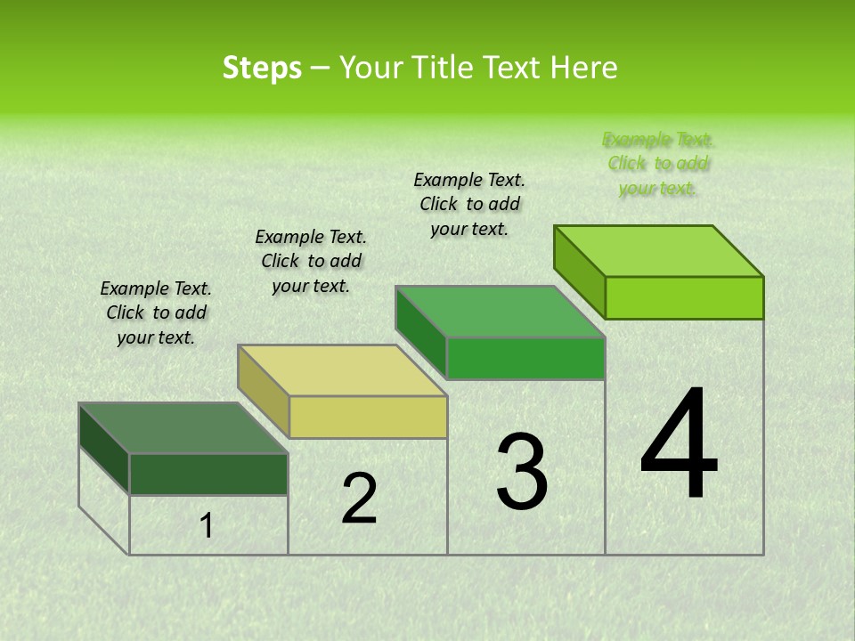 Nature Grow Landscape PowerPoint Template