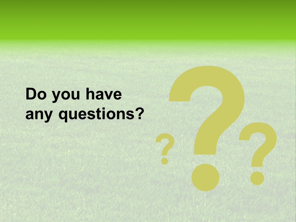 Nature Grow Landscape PowerPoint Template