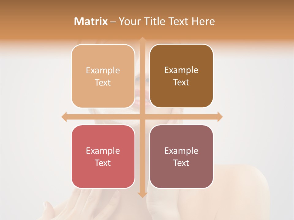 Head Pretty Purity PowerPoint Template