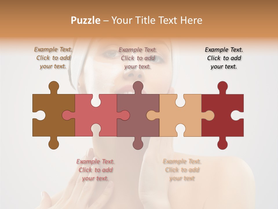 Head Pretty Purity PowerPoint Template