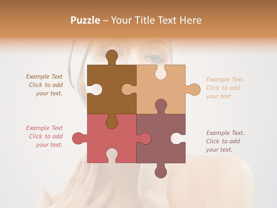 Head Pretty Purity PowerPoint Template