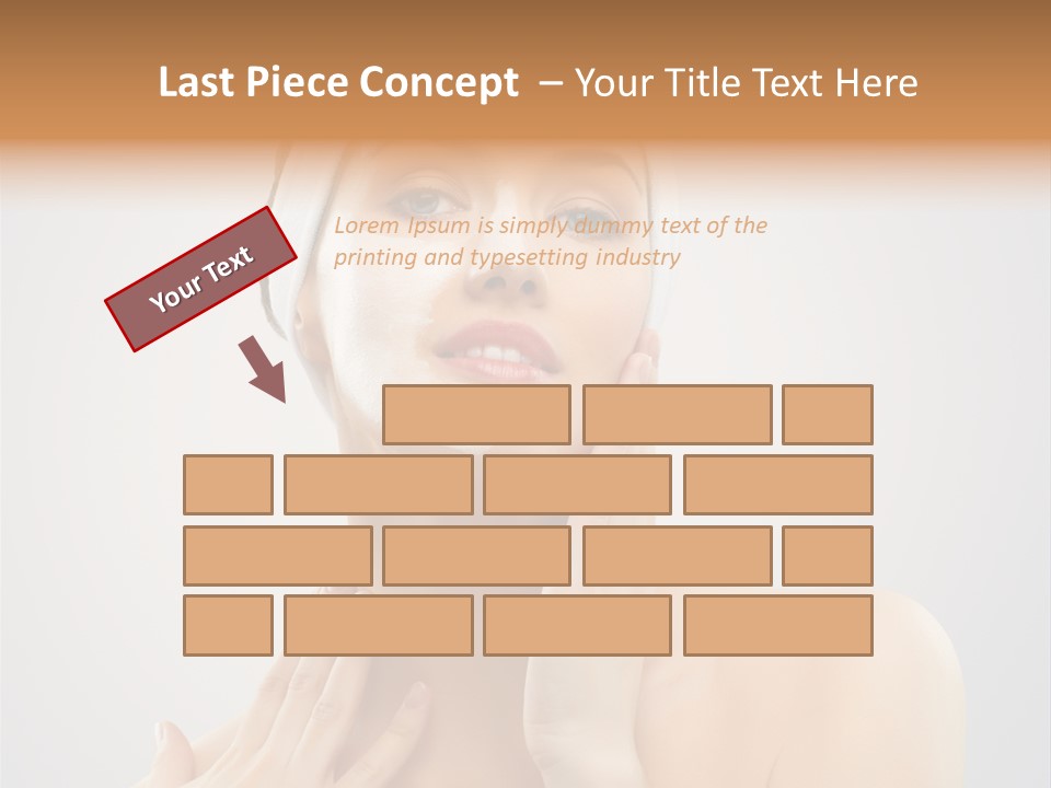 Head Pretty Purity PowerPoint Template