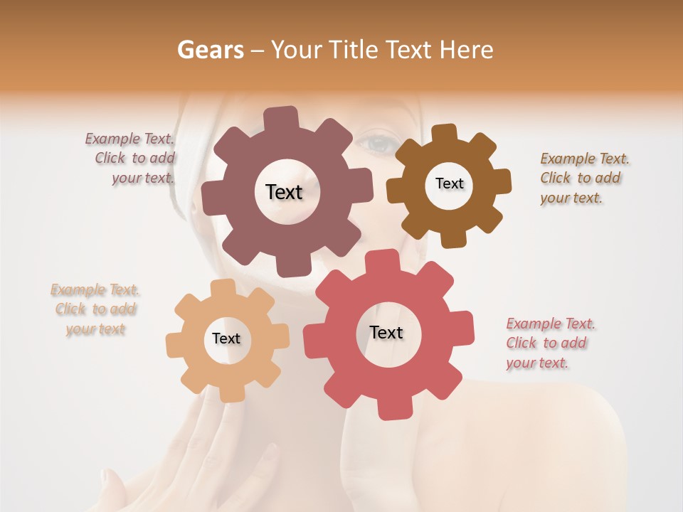 Head Pretty Purity PowerPoint Template