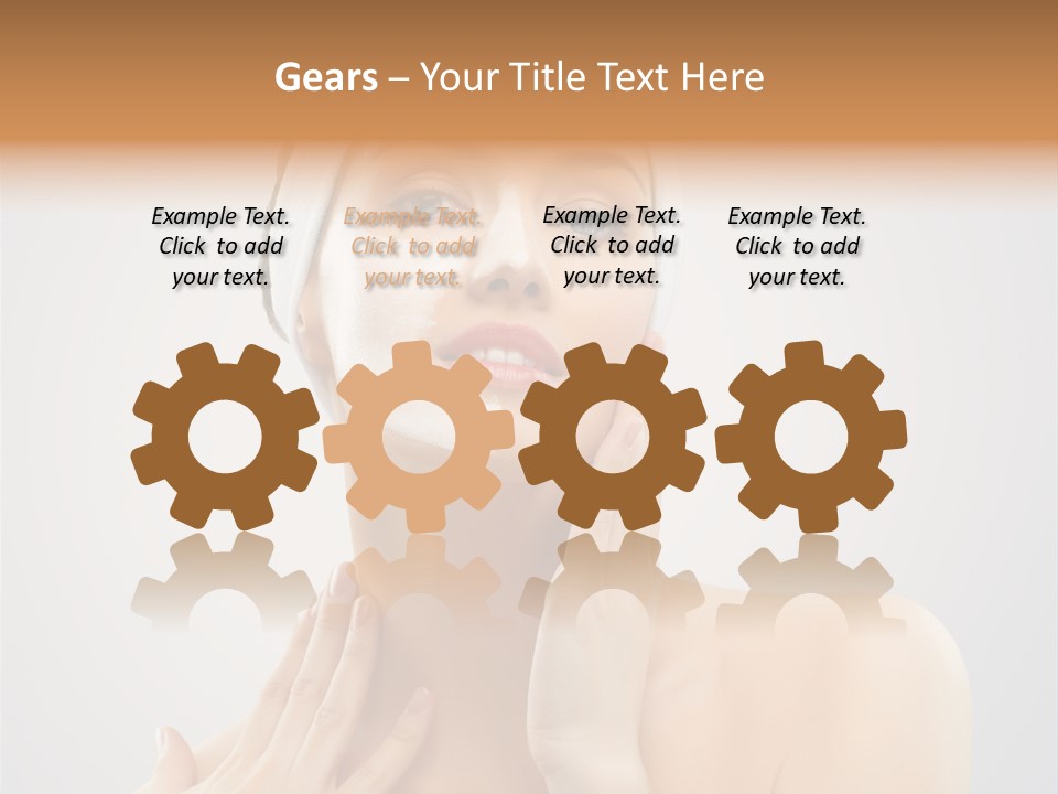 Head Pretty Purity PowerPoint Template