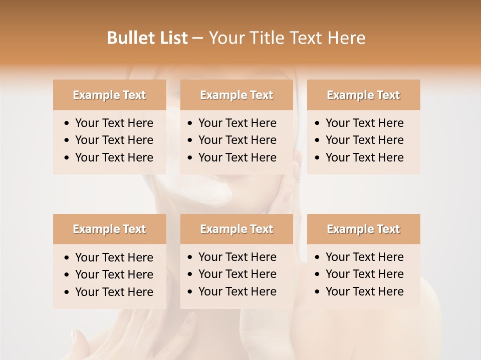 Head Pretty Purity PowerPoint Template