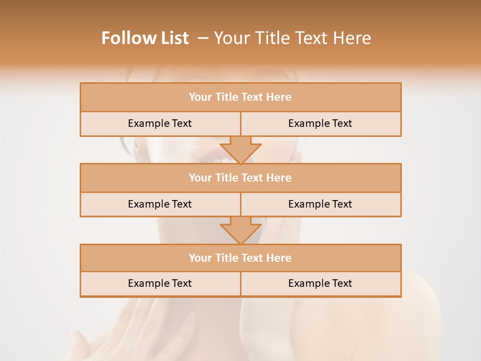 Head Pretty Purity PowerPoint Template