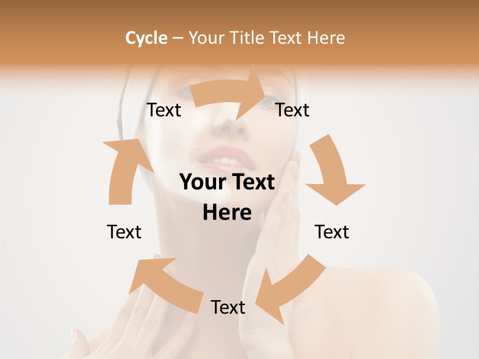 Head Pretty Purity PowerPoint Template