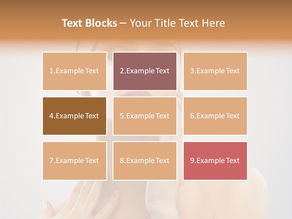 Head Pretty Purity PowerPoint Template