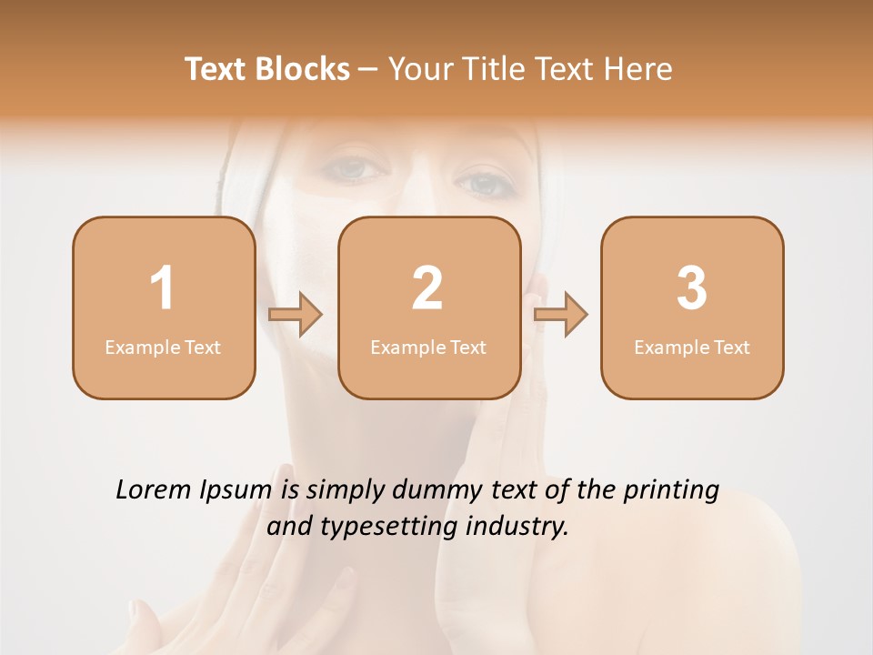 Head Pretty Purity PowerPoint Template