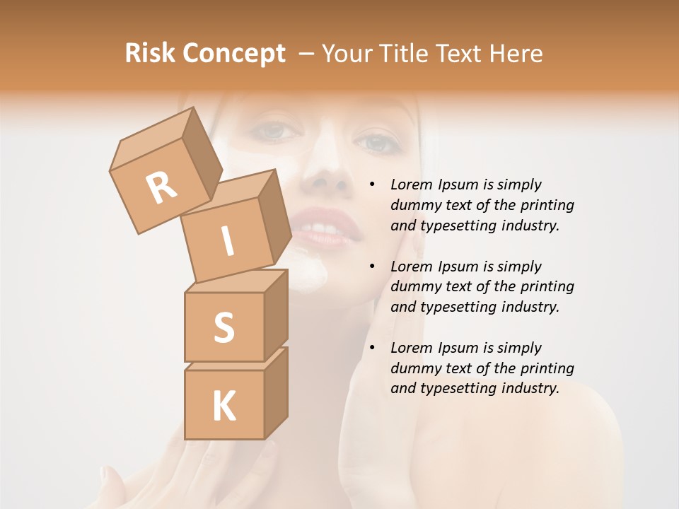 Head Pretty Purity PowerPoint Template