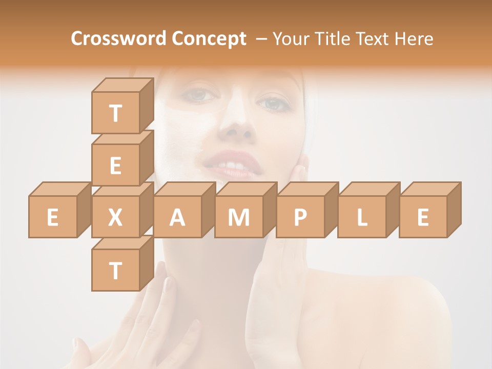 Head Pretty Purity PowerPoint Template