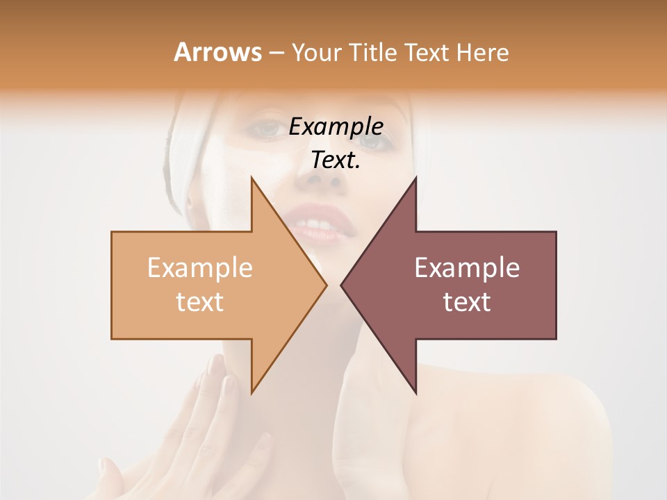 Head Pretty Purity PowerPoint Template