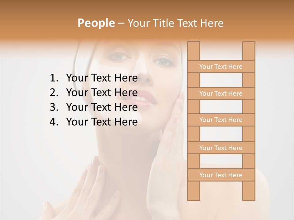 Head Pretty Purity PowerPoint Template