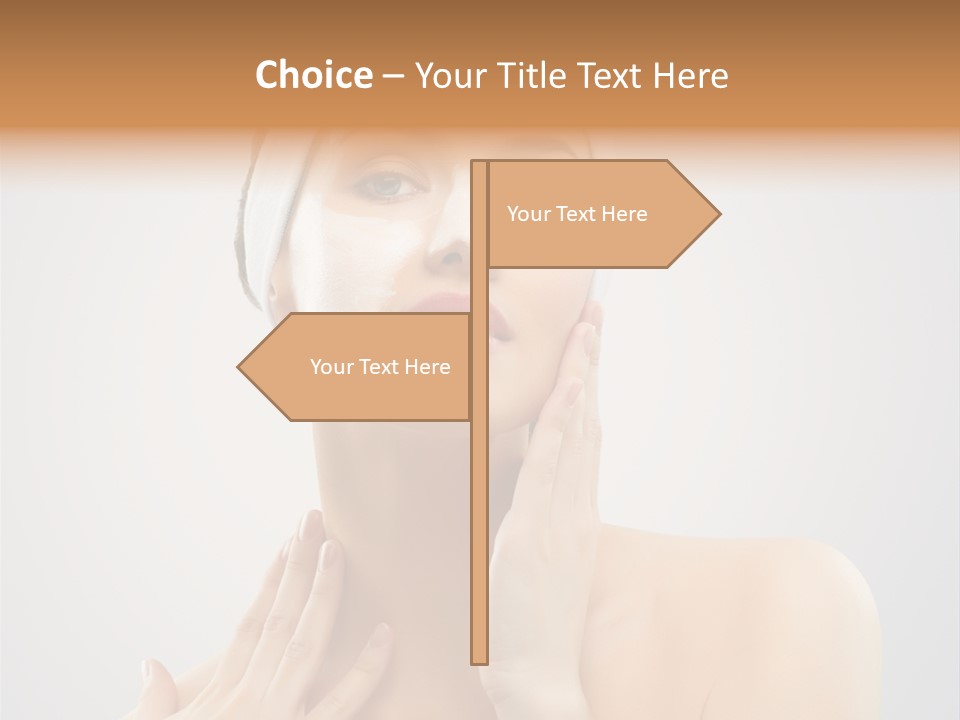 Head Pretty Purity PowerPoint Template