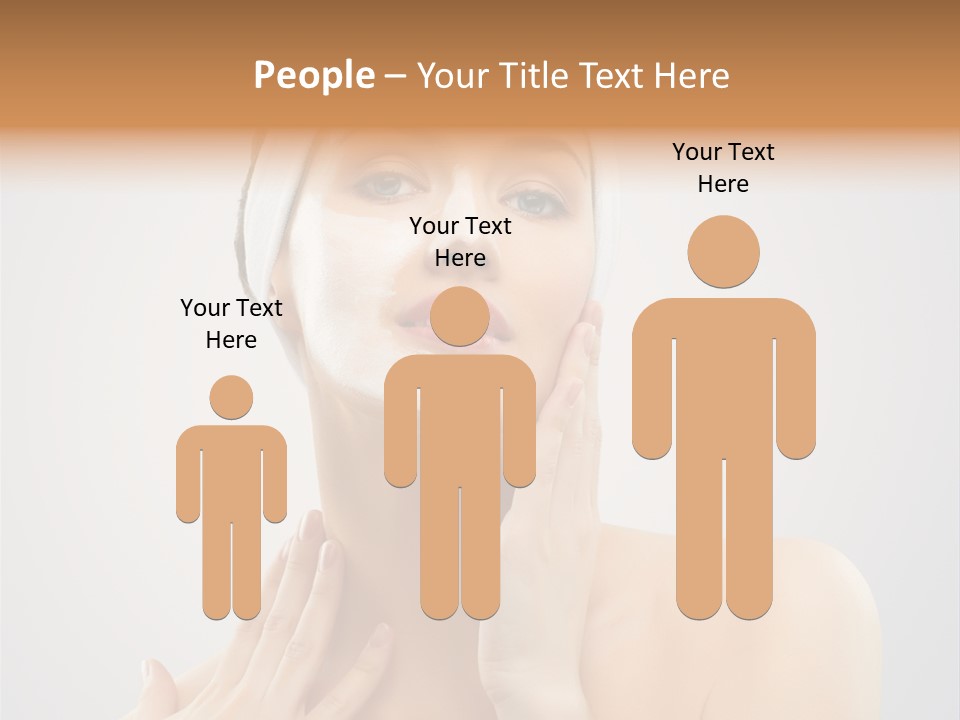 Head Pretty Purity PowerPoint Template