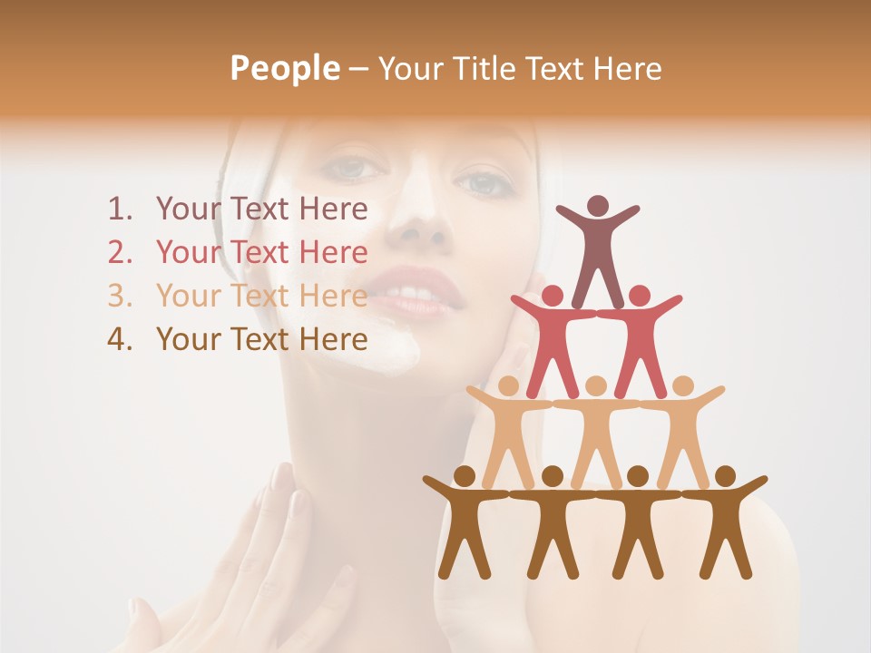 Head Pretty Purity PowerPoint Template
