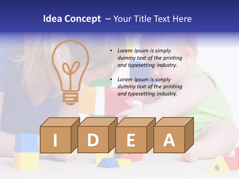 Happiness Cute Game PowerPoint Template