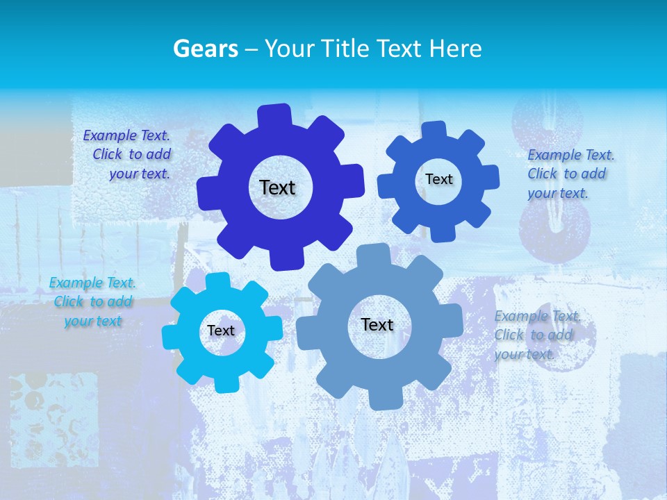 Technology Black Hole Optical PowerPoint Template