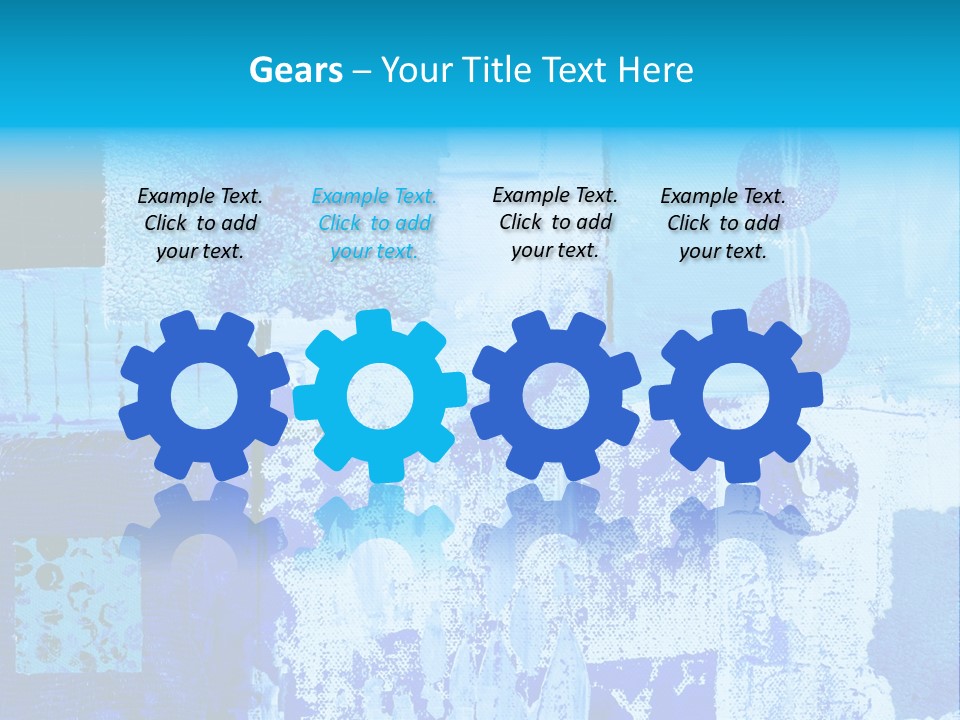 Technology Black Hole Optical PowerPoint Template