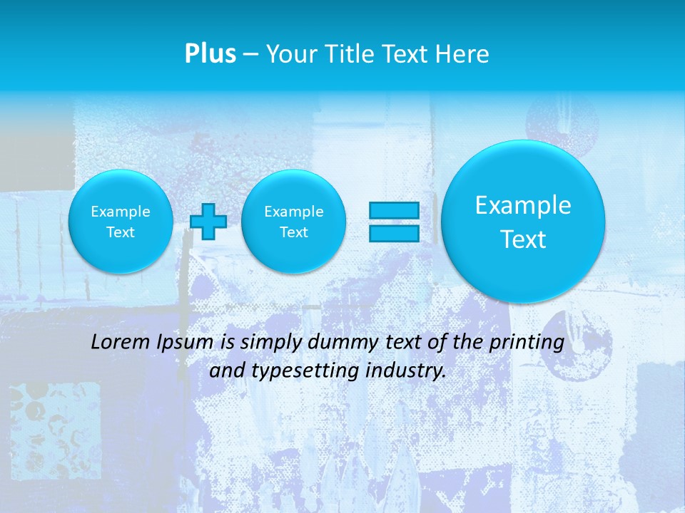 Technology Black Hole Optical PowerPoint Template