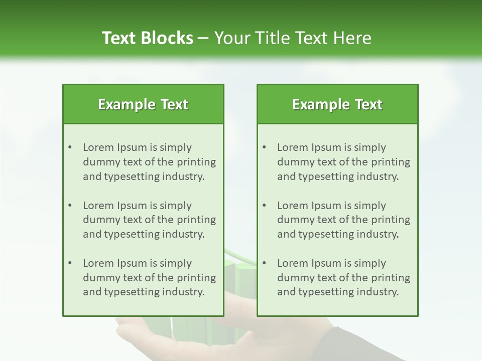 Metal Boat Claw PowerPoint Template