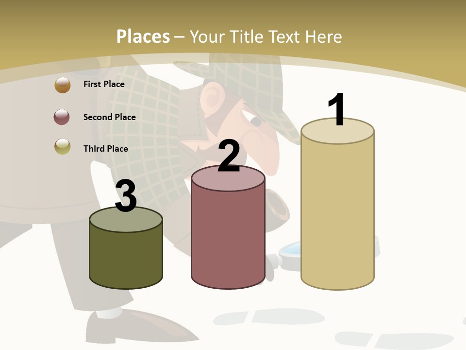 White Looking Design PowerPoint Template