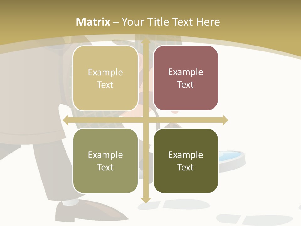White Looking Design PowerPoint Template