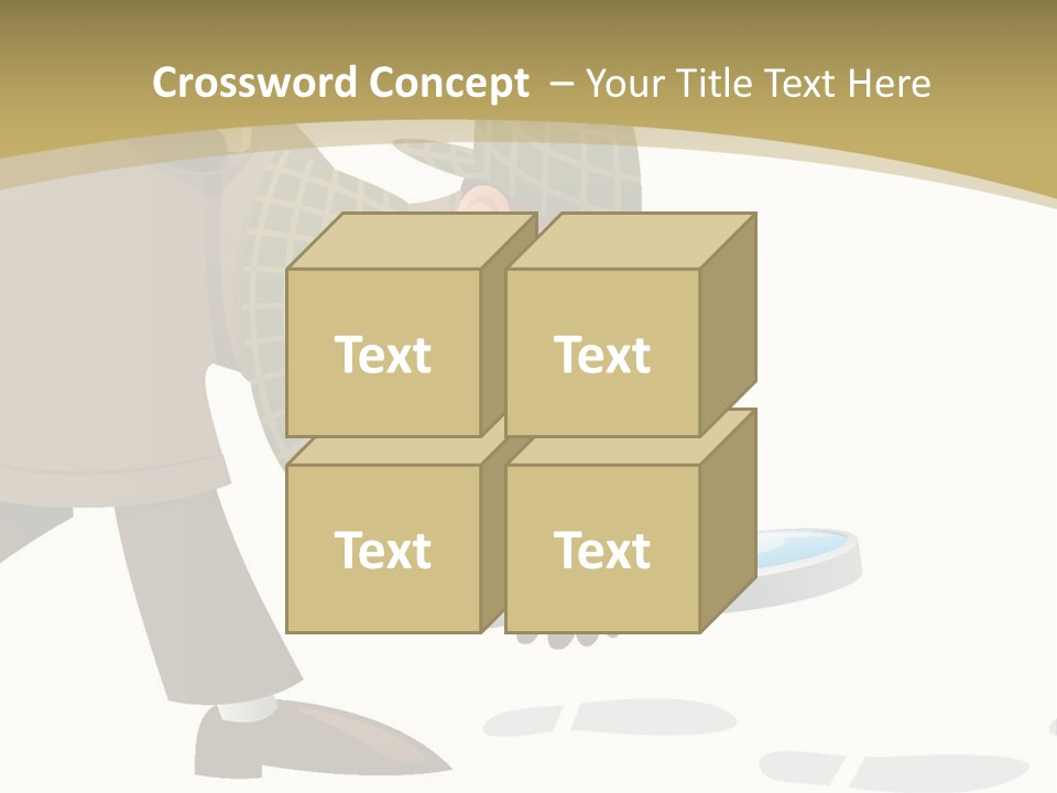 White Looking Design PowerPoint Template