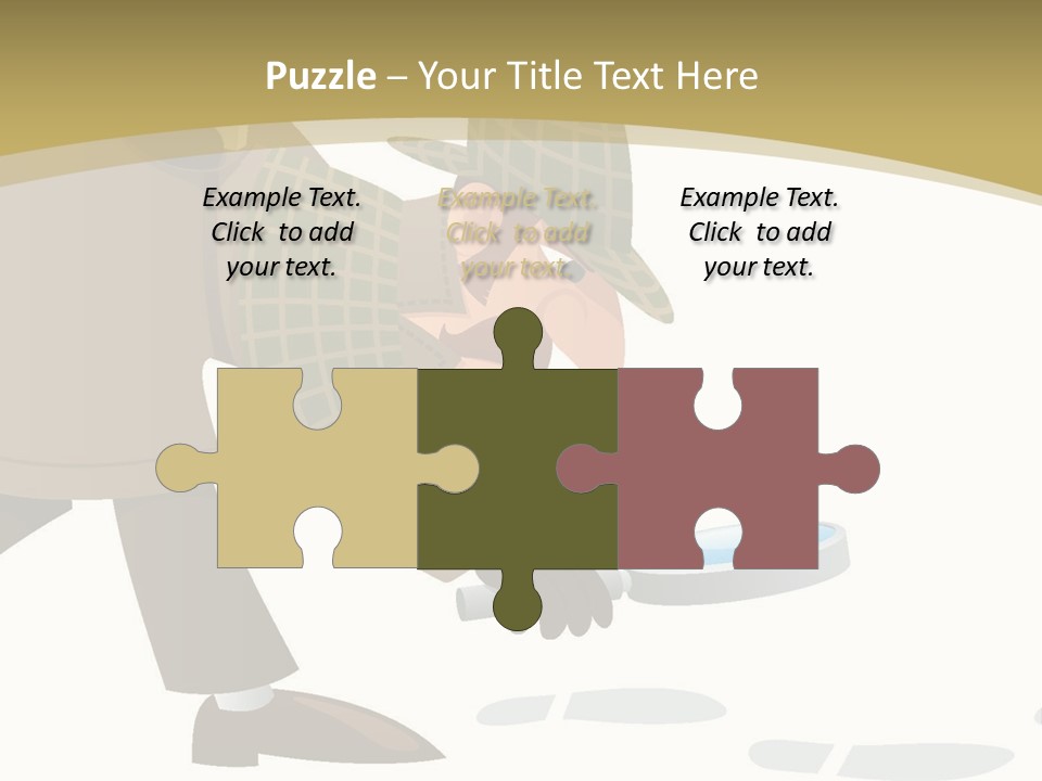 White Looking Design PowerPoint Template