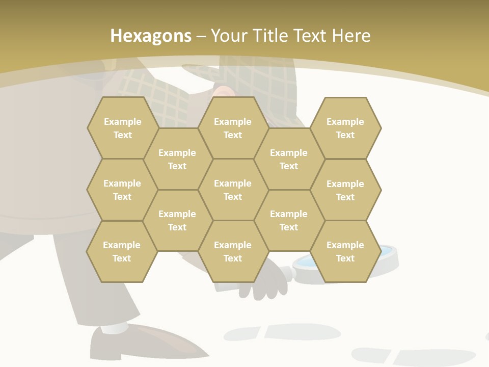 White Looking Design PowerPoint Template