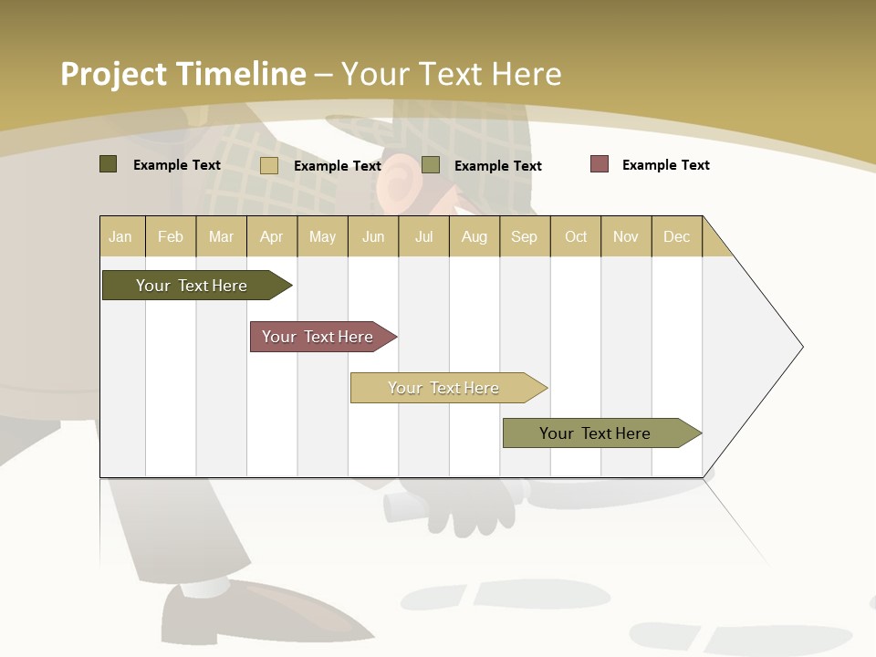 White Looking Design PowerPoint Template