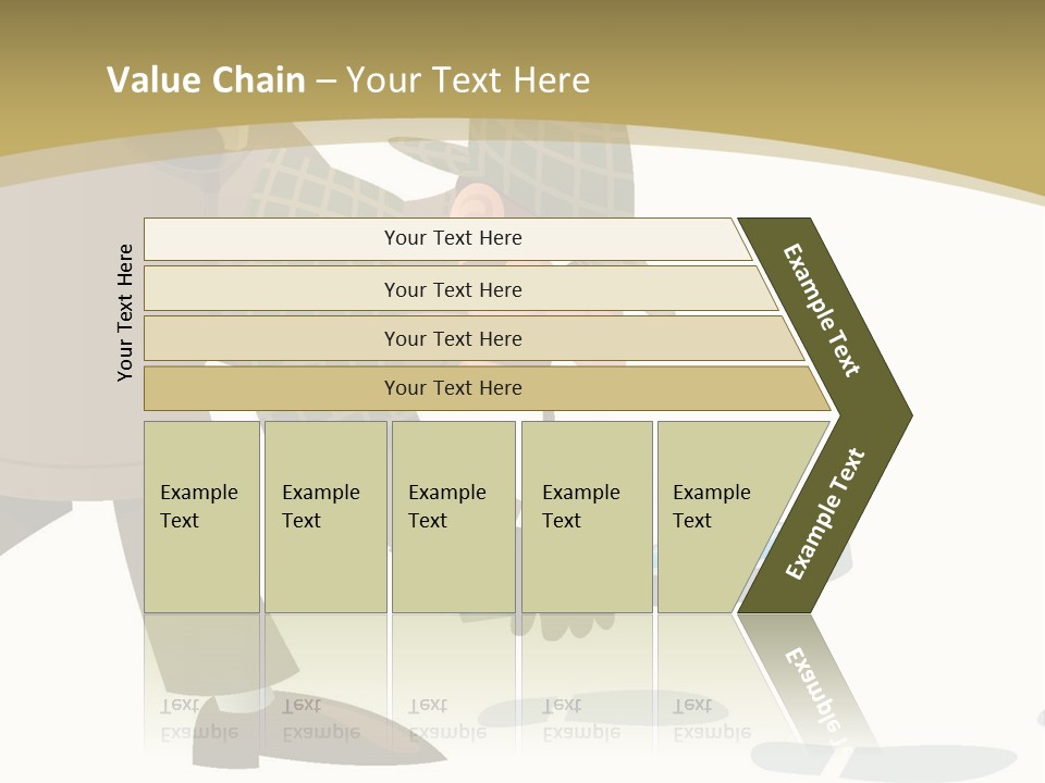 White Looking Design PowerPoint Template