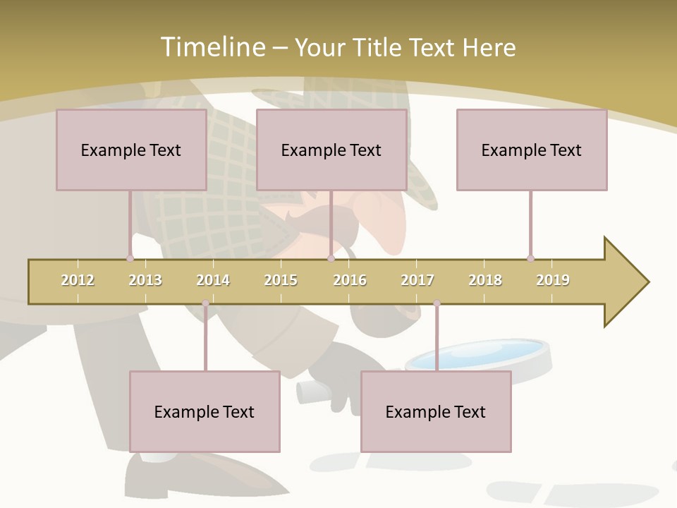 White Looking Design PowerPoint Template