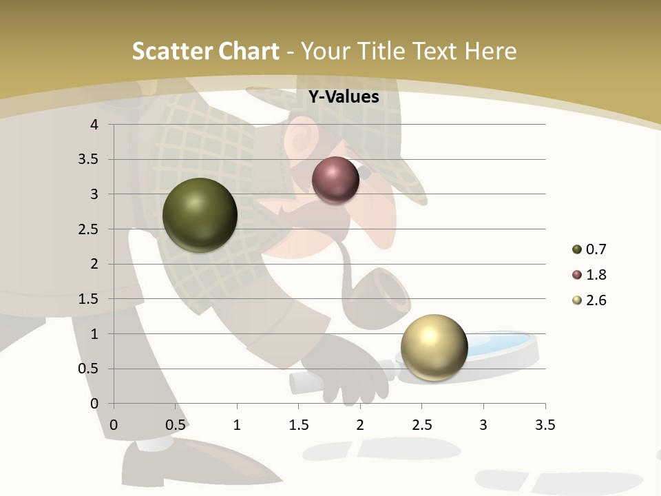 White Looking Design PowerPoint Template