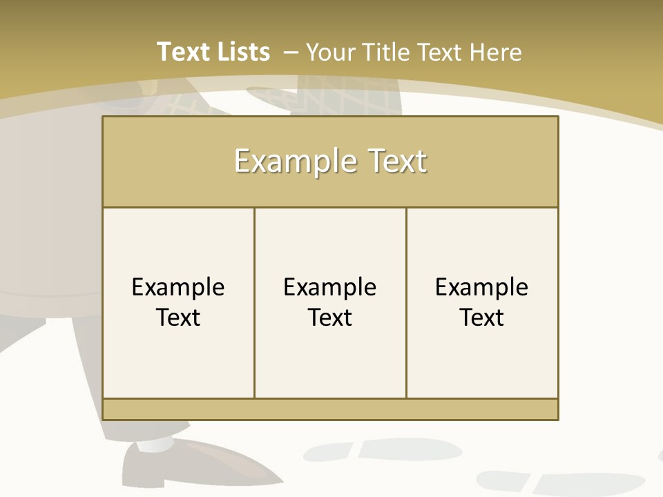 White Looking Design PowerPoint Template