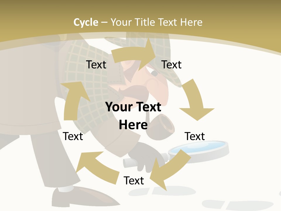White Looking Design PowerPoint Template