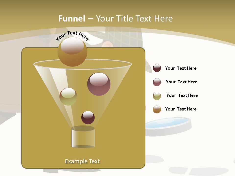 White Looking Design PowerPoint Template