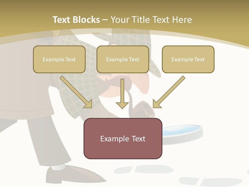 White Looking Design PowerPoint Template