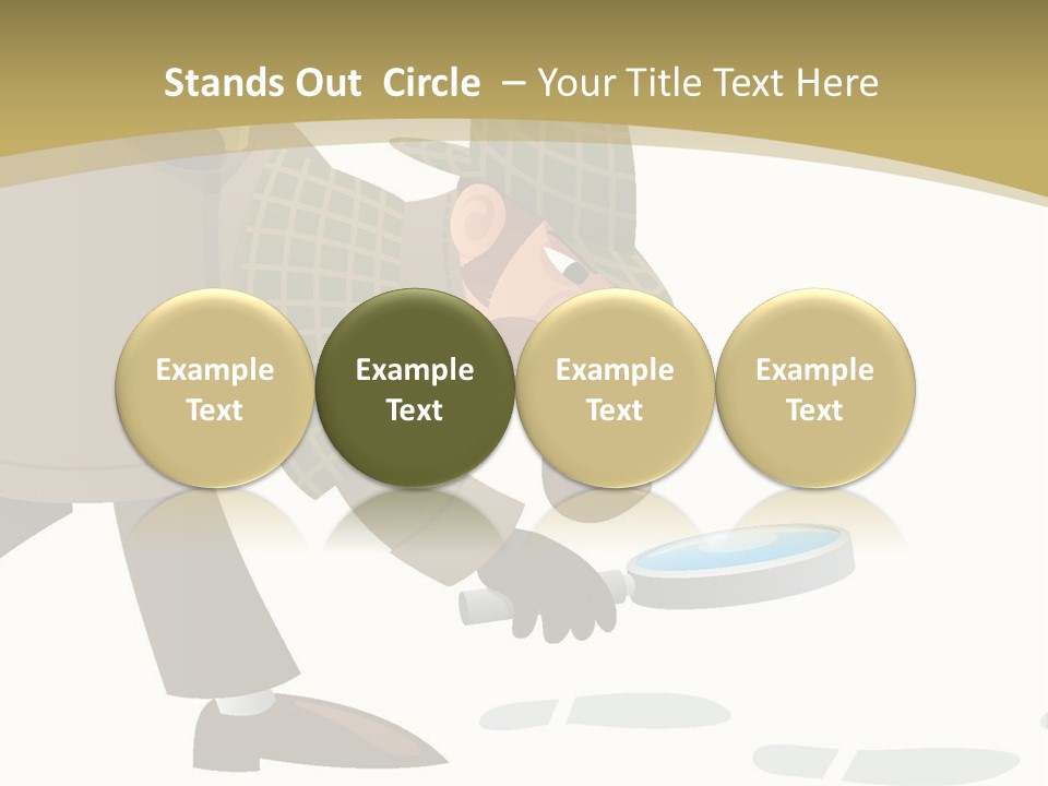 White Looking Design PowerPoint Template